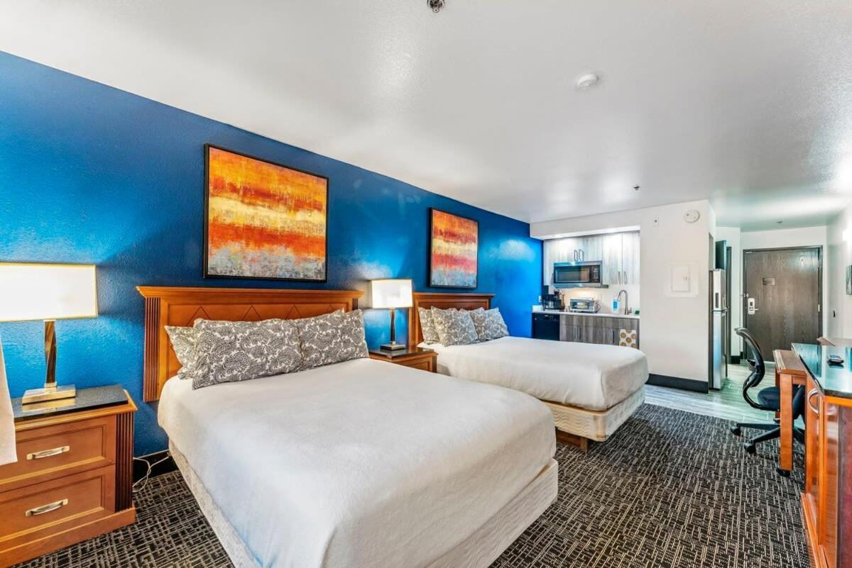 Tempe Studio Apartment Two Full Size Beds Exterior foto